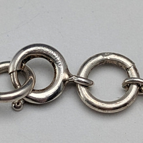 英國復古純銀古羅馬硬幣複製品吊墜,配純銀項鍊,總重28克