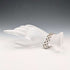 Italian Vintage Sterling Silver Panther Link Bracelet, 26.4g, Milor