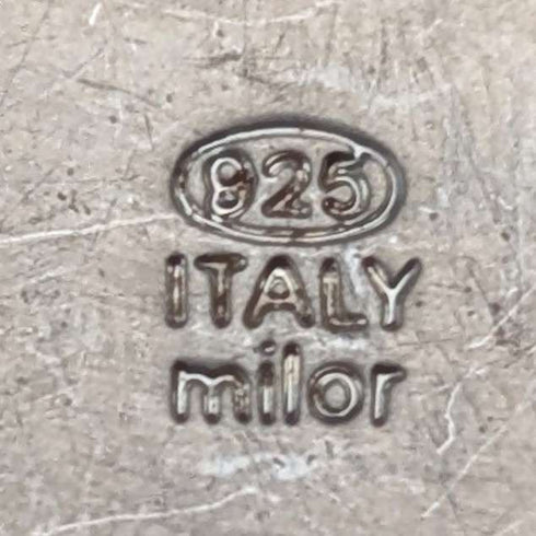 Italian Vintage Sterling Silver Panther Link Bracelet, 26.4g, Milor
