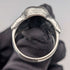 Vintage Elephant Head Design Sterling Silver Ring (Size 16.5)