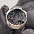 Vintage Elephant Head Design Sterling Silver Ring (Size 16.5)