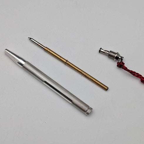 ヴィンテージ 純銀製 小型ボールペン 紙箱入り