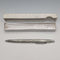 1977 British Vintage Sterling Silver Ballpoint Pen William Manton in Paper Box