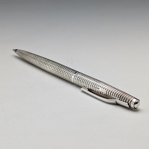 1984 British Vintage Sterling Silver Ballpoint Pen William Manton in Paper Box