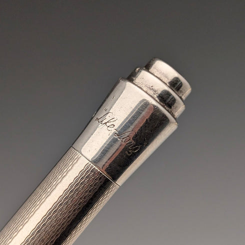 英国ヴィンテージ ライフロング 純銀製 シャープペンシル 紙箱入り