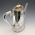 Circa 1903 British Antique Japonism Style Silver Plate Coffee Pot, Walker & Hall
