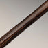 1919年 英国アンティーク ブラウンシャフト 曲がりハンドル 純銀装飾 軽量ステッキ 杖 91cm