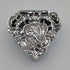 1917 British Antique Sterling Silver Potpourri Box, 38g, William Comyns