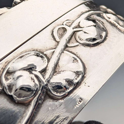 1917 British Antique Sterling Silver Potpourri Box, 38g, William Comyns