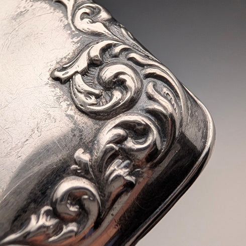 Early 20th Century American Antique Sterling Silver Cigarette Case, 49g