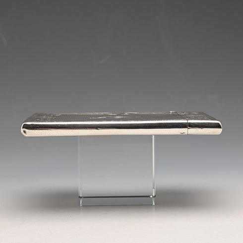 1869年 英国アンティーク 純銀製カードケース 56g ボックス入 Frederick Marson