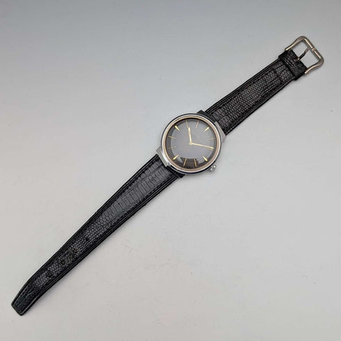 1960年代芝柏(Girard-Perregaux)17鑽機械男士腕錶,黑色錶盤,走時良好