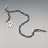 Circa 1922 British Antique Sterling Silver Albert Chain, 60g, Semi-Silver Medal Fob