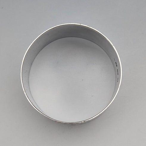 1914年英國古董純銀餐巾環,30克,TH Hazlewood,帶盒