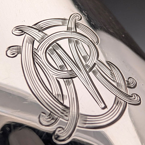 1895年英國古董純銀馬克杯,141克,弗雷德里克·奧古斯都·伯里奇