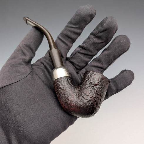 Vintage Irish Peterson System Standard Smoking Pipe 317 in Rustic Finish