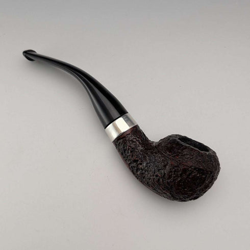 ヴィンテージ アイルランド Peterson ドニゴール・ロッキー 純銀装飾 スモーキングパイプ 999