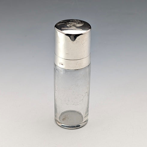 1879年英國古董純銀玻璃香水瓶,飾有飛馬圖案,托馬斯·約翰遜 I/II