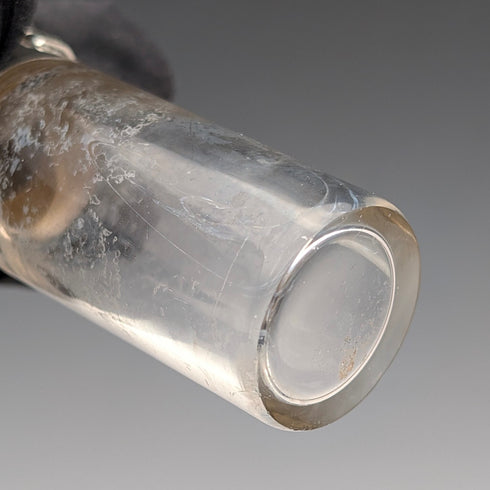 1879年英國古董純銀玻璃香水瓶,飾有飛馬圖案,托馬斯·約翰遜 I/II