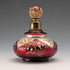 Antique Bohemian Glass Art Nouveau Enamel Floral Perfume Bottle