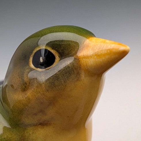 British Vintage Beswick Greenfinch Figurine Set of 2 (No. 2105)