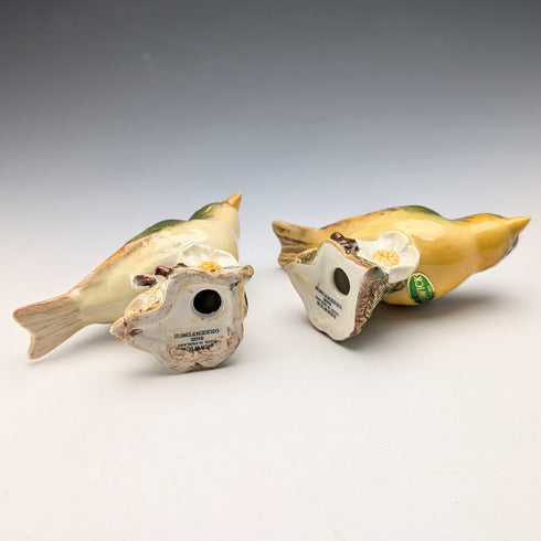 英国ヴィンテージ Beswick ベズウィック カワラヒワ フィギュリン 2体セット(No.2105)