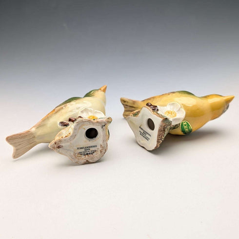 British Vintage Beswick Greenfinch Figurine Set of 2 (No. 2105)
