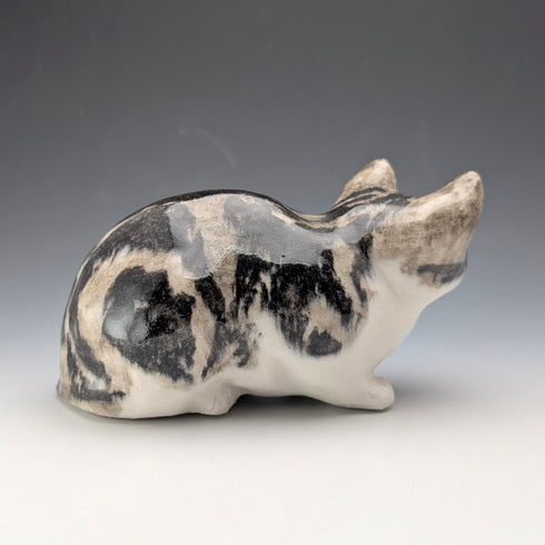 英國溫斯坦利肯辛頓貓,虎斑貓,陶瓷擺飾(2號尺寸)