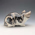 British Winstanley Kensington Cat, Tabby, Ceramic Figurine (Size 2)