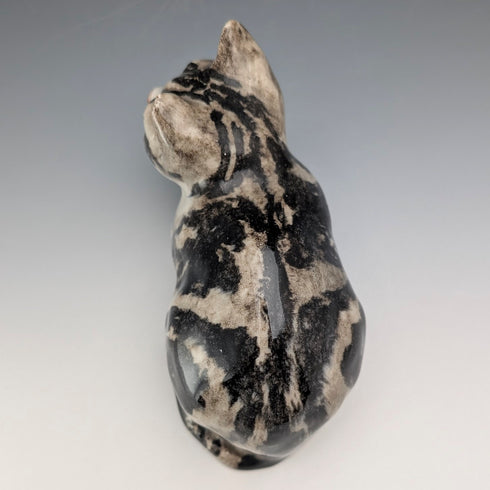 英國溫斯坦利肯辛頓貓,虎斑貓,陶瓷擺飾(2號尺寸)