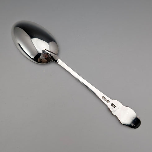 1890年 英国アンティーク 純銀製 クリスニングスプーン 24g Stokes&Ireland ケース入