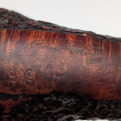 Vintage Irish Peterson Donegal Lockie sterling silver smoking pipe 999