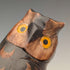 ヴィンテージ 天然木 フクロウ彫刻ハンドル ハイキングステッキ 杖 129cm