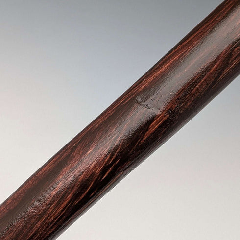 ヴィンテージ 天然木 フクロウ彫刻ハンドル ハイキングステッキ 杖 129cm