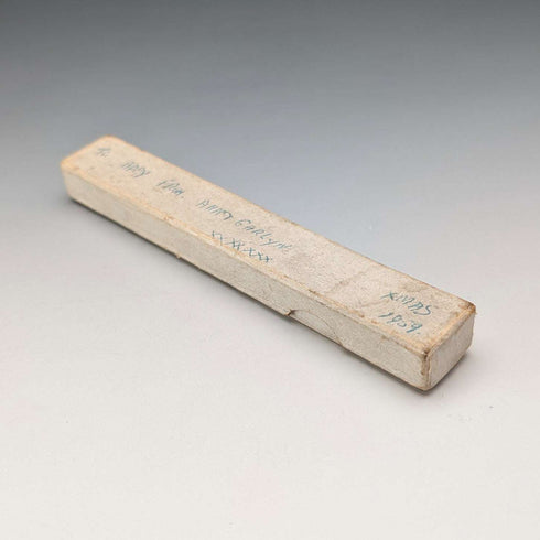 1958 British Vintage Sterling Silver Hexagon Push-Type Mechanical Pencil by Villiers & Jackson, in Box