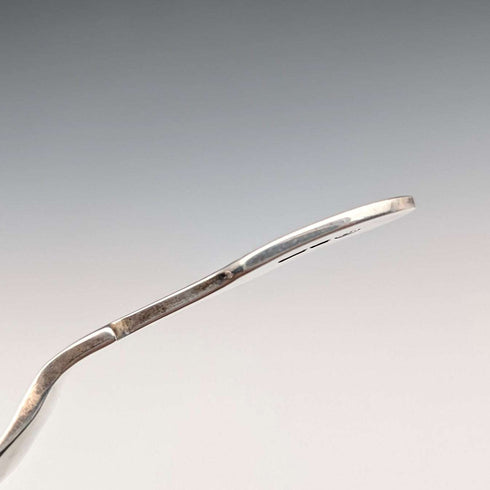 1989 British Vintage Sterling Silver Tea Caddy Spoon, 18.8g, Francis Howard Ltd.
