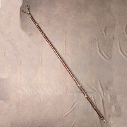 英国ヴィンテージ 天然木 サムスティック ハイキングステッキ 杖 140cm Classic Canes