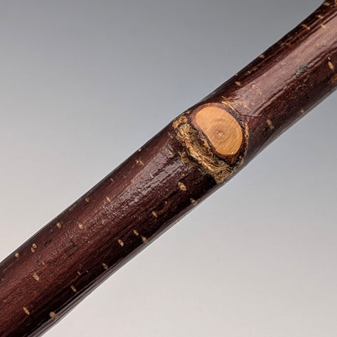 英国ヴィンテージ 天然木 サムスティック ハイキングステッキ 杖 140cm Classic Canes