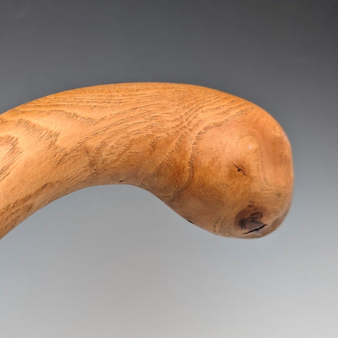 ヴィンテージ 2トーンカラー 大型ハイキングステッキ 杖 145cm