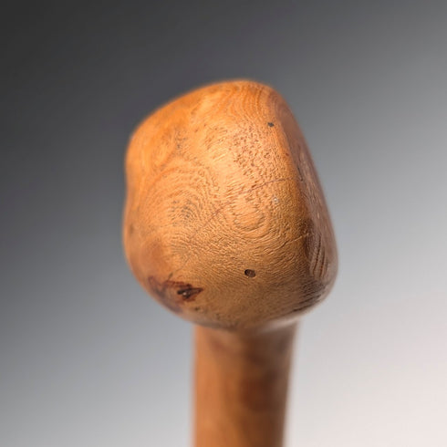 ヴィンテージ 2トーンカラー 大型ハイキングステッキ 杖 145cm