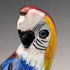ヴィンテージ 彩色インコ彫刻ハンドル ハイキングステッキ 杖 136cm