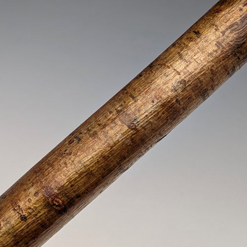 ヴィンテージ 彩色インコ彫刻ハンドル ハイキングステッキ 杖 136cm