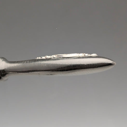 ヴィンテージ 純銀装飾 エボニーハンドル ドレッシングツール3点セット