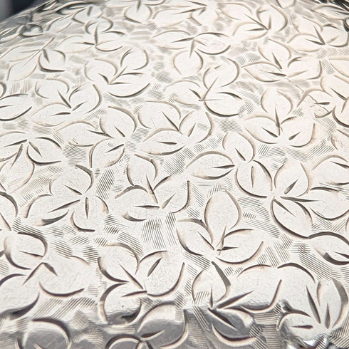 1903年 英國古董 純銀製鵝卵石形鼻菸盒 71克 Deakin&Francis