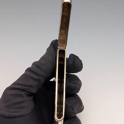 1856 English Antique Solid Silver Card Case 65g Charles Washington Shirley Deakin