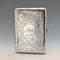 1892 English Antique Sterling Silver Hinged Card Case by Nathan & Hayes
