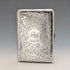 1892 English Antique Sterling Silver Hinged Card Case by Nathan & Hayes