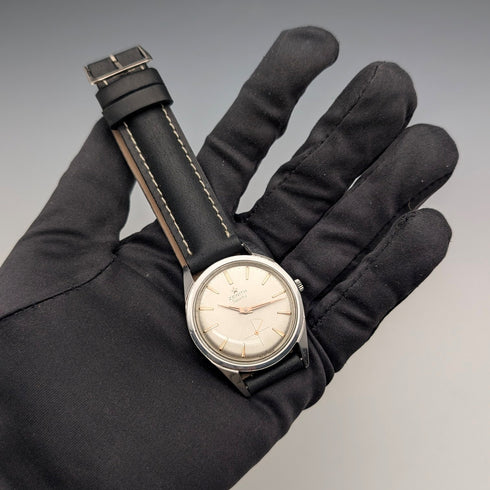 Circa 1964 Zenith Sport Men's Mechanical Watch Cal. 40-T Stainless Steel Case Good Working Condition