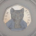 英国 ビアトリクス・ポター 生誕150年記念 「子猫のトム」50ペンス記念銀貨 RoyalMint ケース・説明書付