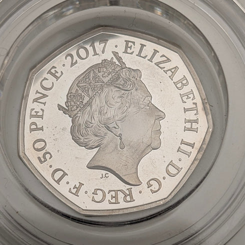 英国 ビアトリクス・ポター 生誕150年記念 「子猫のトム」50ペンス記念銀貨 RoyalMint ケース・説明書付